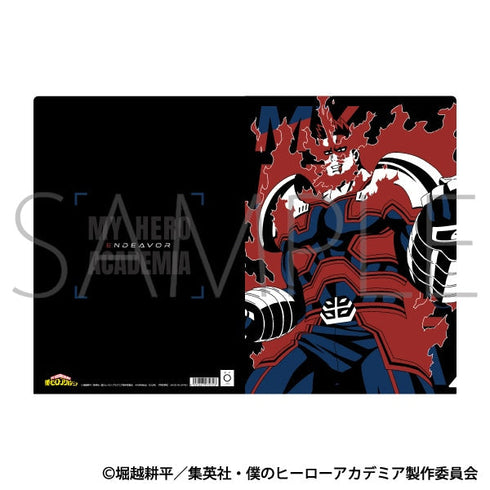 『僕のヒーローアカデミア』クリアファイル/ソリッドアートシリーズ エンデヴァー